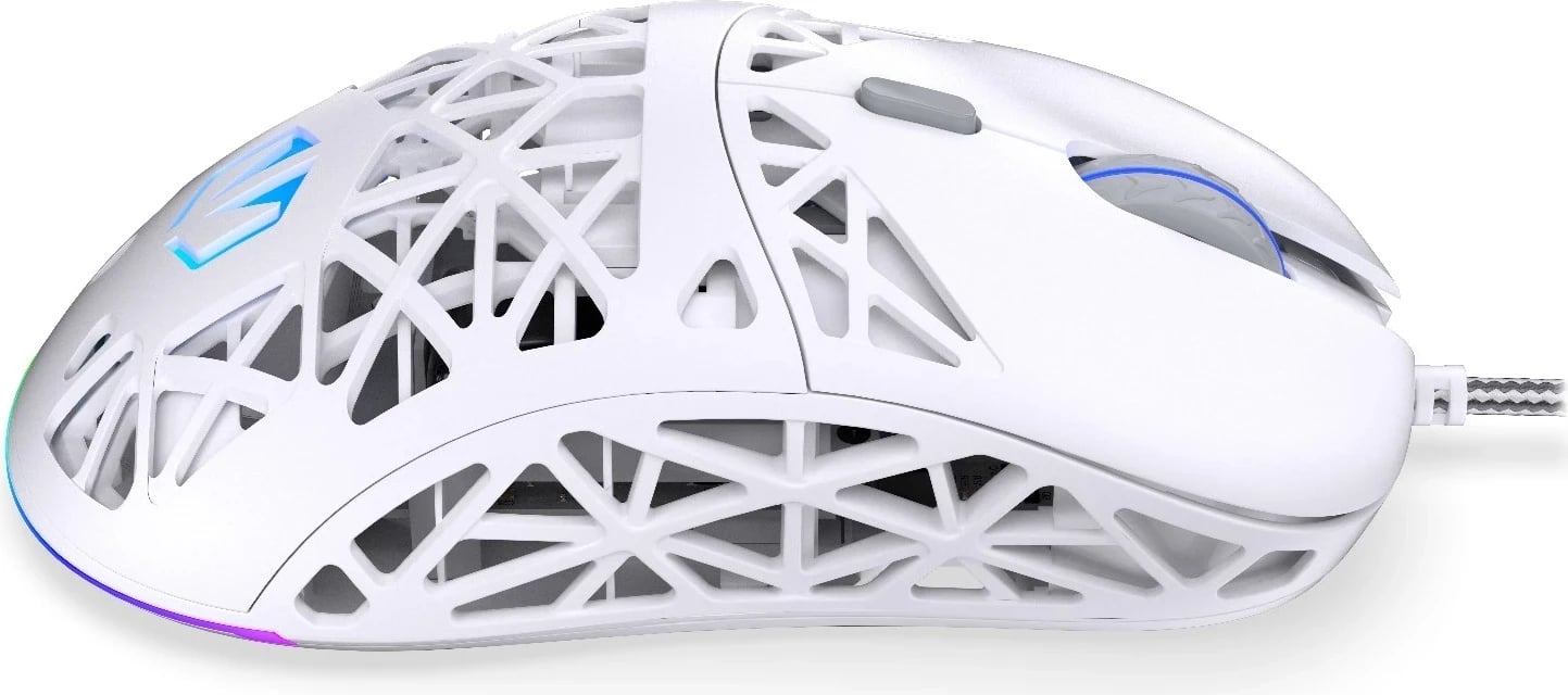 Maus gaming ENDORFY LIV Onyx White EY6A021, me kabllo, ARGB, i bardhë