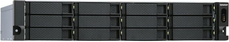 kabinet JBOD rack 2U, QNAP TL-R1200S-RP, 12 x 3.5'' SATA 6 Gb/s, lidhje SFF-8088/SFF-8644, PSU 250 W x2