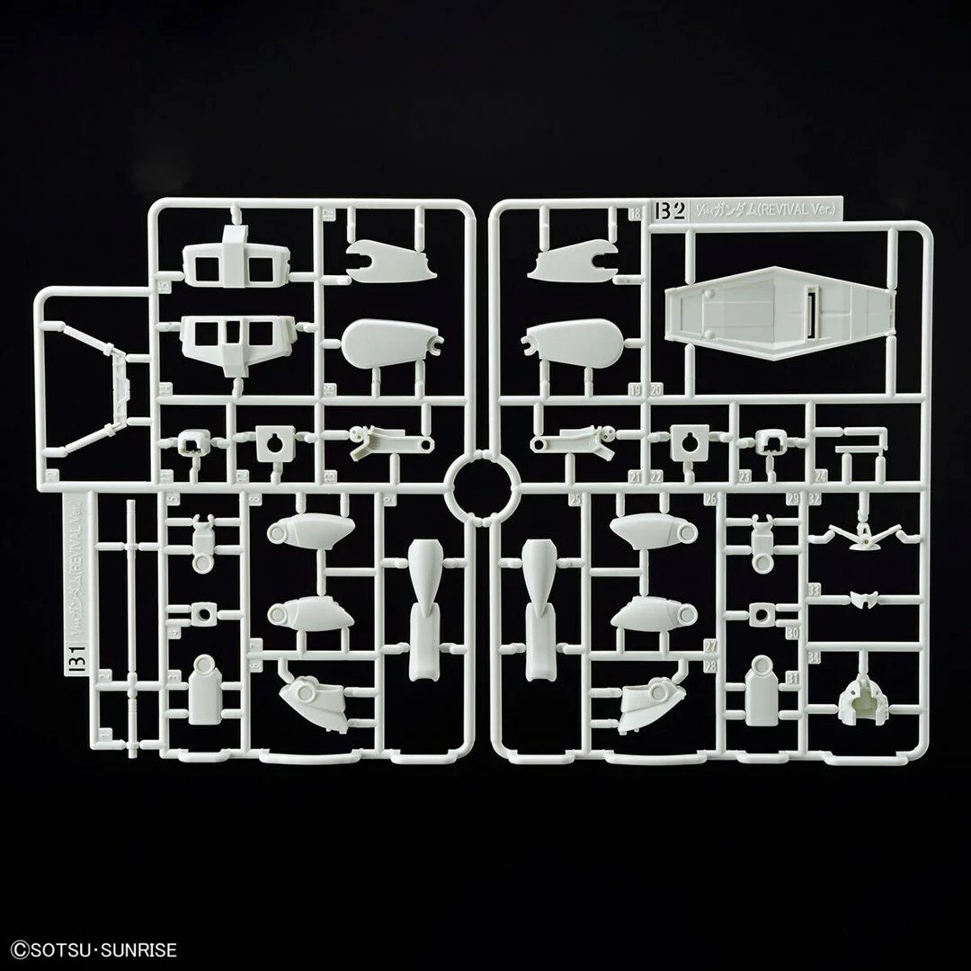 Model plastik RX-78-2 Gundam REVIVAL Ver., Bandai, 1/144, për koleksionistë