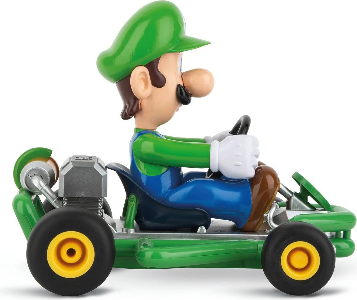 Kart telekomanduese Carrera RC Mario Kart Luigi, 2.4GHz, 320mAh, jeshile