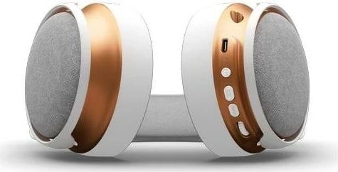 Kufje gaming Dark Project SONO Wireless, Bluetooth, mikrofon i ndashëm, bardhë