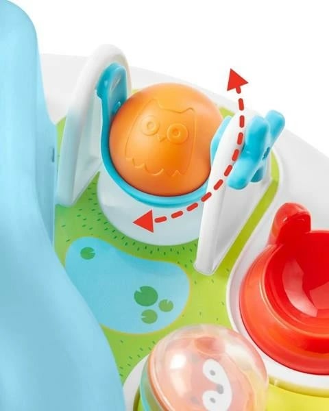 Tavolinë edukative Skip Hop Let’s Roll, 20 aktivitete, Blu/Gjelbër/E bardhë