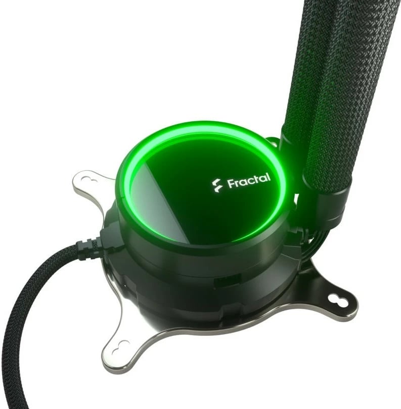 Ftohës i lëngshëm Fractal Design Celsius+ S36 Prisma, ARGB, 3 ventilatorë, i zi
