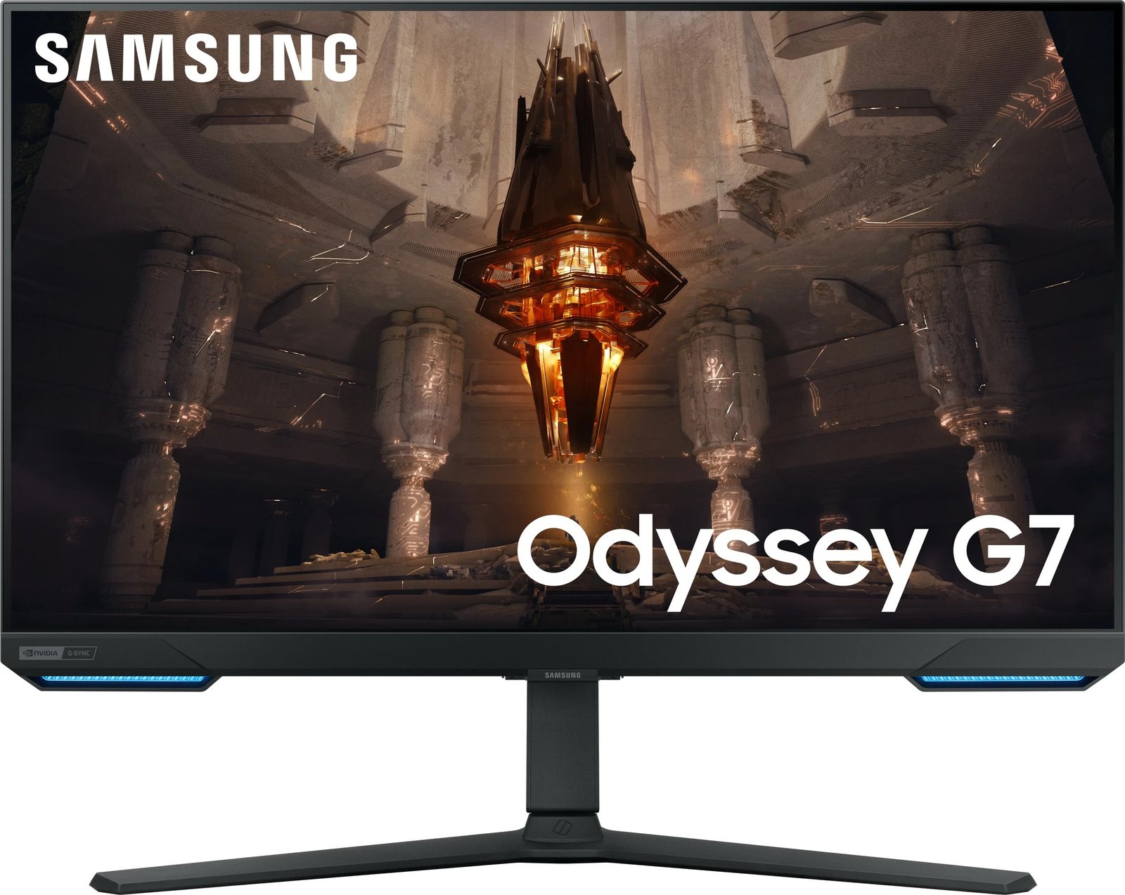 Monitor Samsung G70B, 32", 4K Ultra HD, LED, 1 ms, e zezë