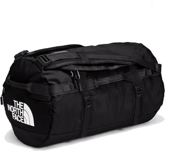 Çantë duffel THE NORTH FACE, e zezë dhe e bardhë