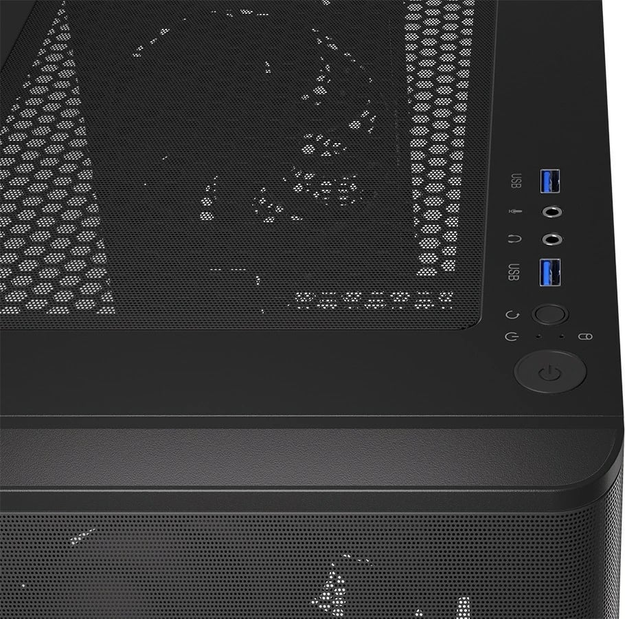 Kasë Endorfy Ventum 200 Air, Midi Tower, ATX, xham i temperuar, e zezë