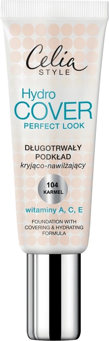 Fondatinë për femra Celia Hydro Cover Perfect Look 104 Karamel 30ml