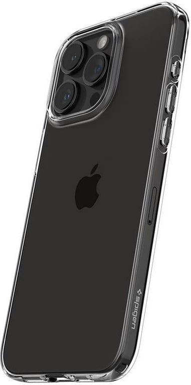 Mbështjellës Spigen Crystal Flex për iPhone 15 Pro Max, Transparent