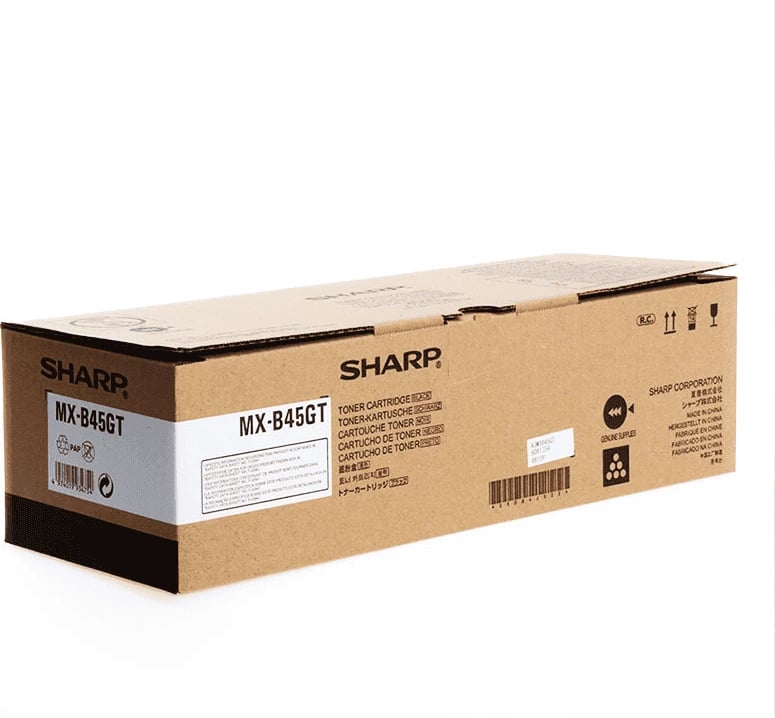 Toner Sharp MX-B45GT rendiment 30000 faqe standard, e zezë