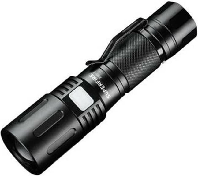 Elektrik dore Superfire X60-T, 1500lm, USB-C, i zi