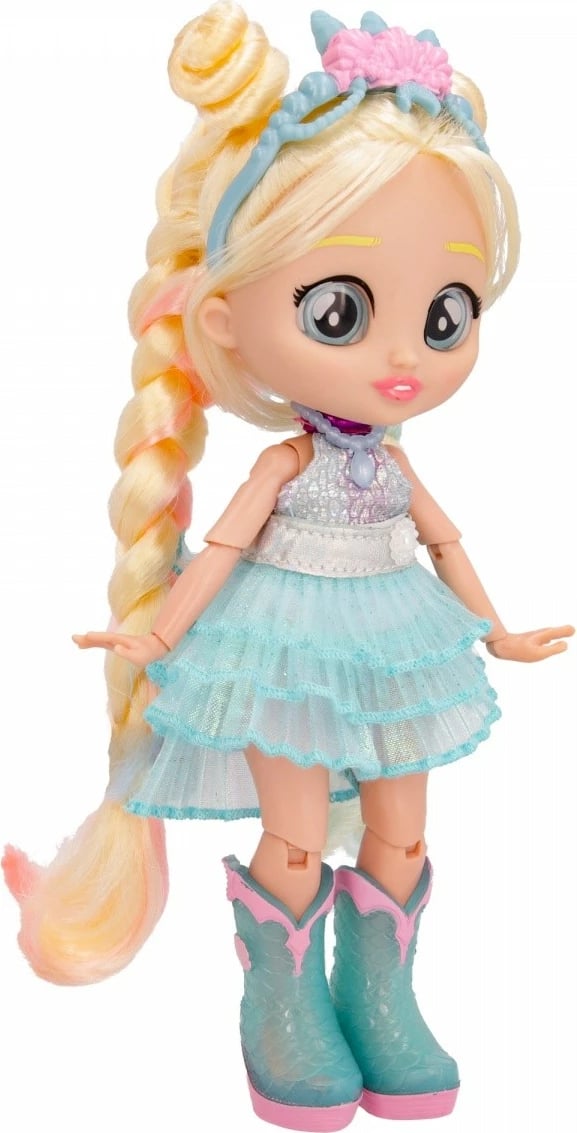 Kukull Cry Babies BFF Stella me kitarë, 20 cm, për vajza