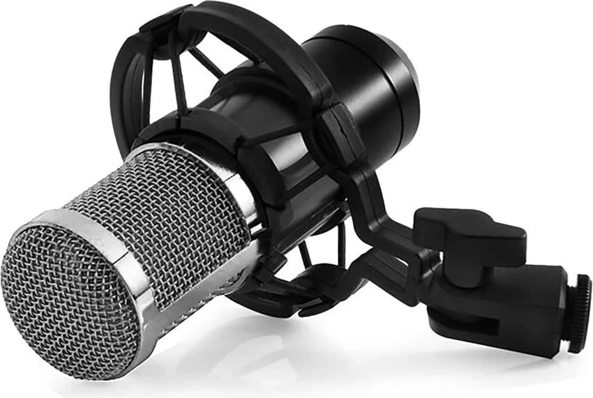 Mikrofon për studio dhe streaming, Media tech MT397S, i zi Mikrofon për studio dhe streaming, Media tech MT397S, i zi