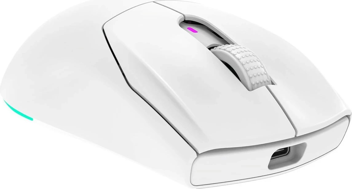 Maus Rampage Prote M5, 24000 DPI, RGB LED, wireless/wired, bardhë