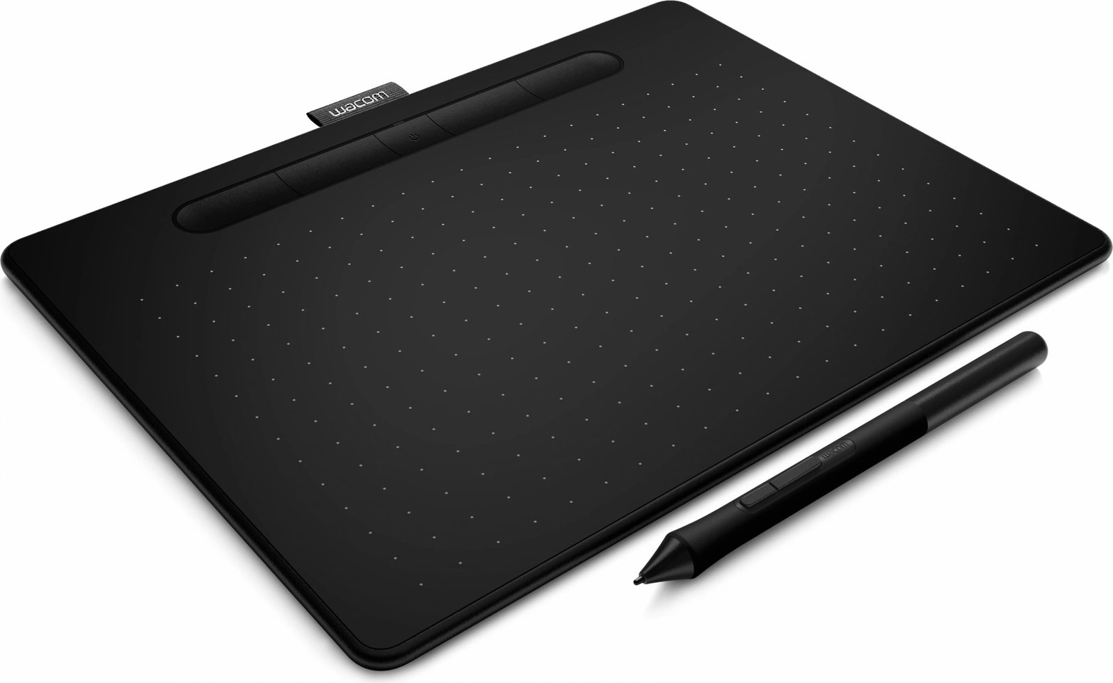 Tablet grafike Wacom Intuos M Bluetooth, Wired & Wireless, 2540 lpi, 216 x 135 mm, USB/Bluetooth, 7 mm, Pen, e zezë
