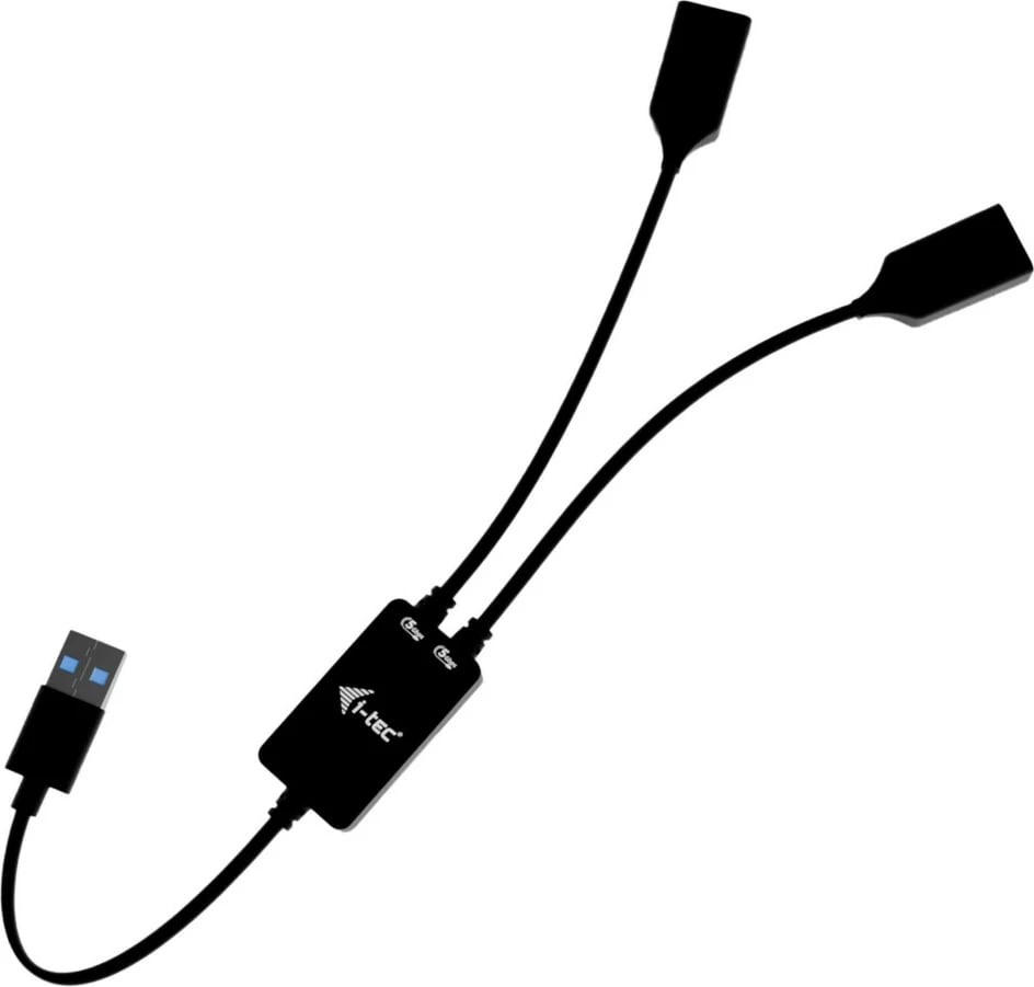 HUB USB I-Tec 2 porta 2x USB-A 3.2 Gen 1, zi