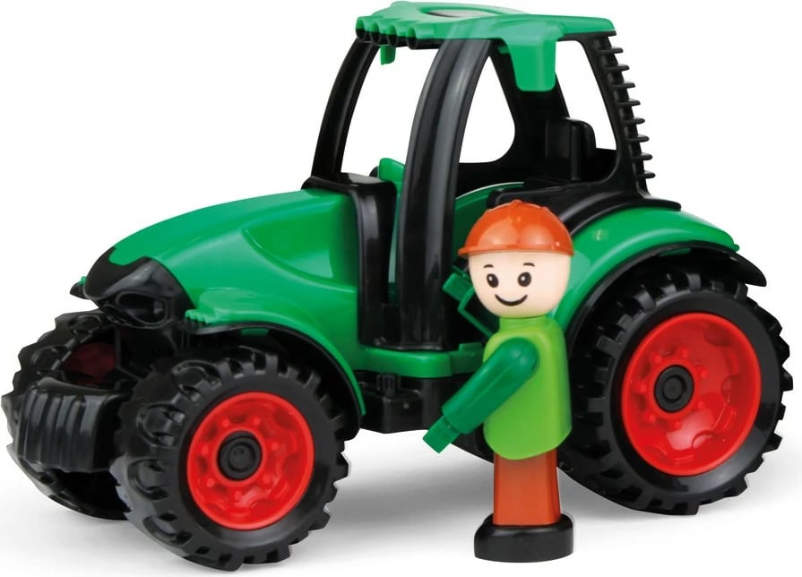 Lodër traktor plastik Lena Truckies 17 cm, gjelbër/kuqe/zezë Lodër traktor plastik Lena Truckies 17 cm, gjelbër/kuqe/zezë