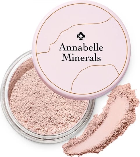 Fondatinë minerale matifikuese Annabelle Minerals Natural Light për femra, 4g