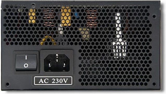Furnizues Qoltec 50147, 1600W, 80 Plus Gold, për Bitcoin Miner, i zi