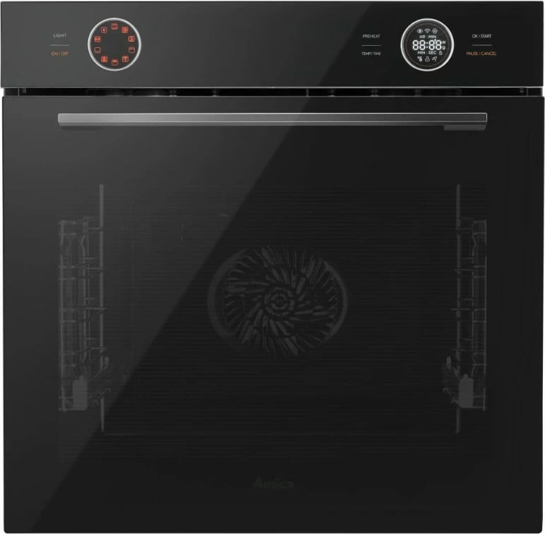 Furrë Amica ED6769BA+ S-TYPE, 72L, katalizë/avull, AirFry, e zezë