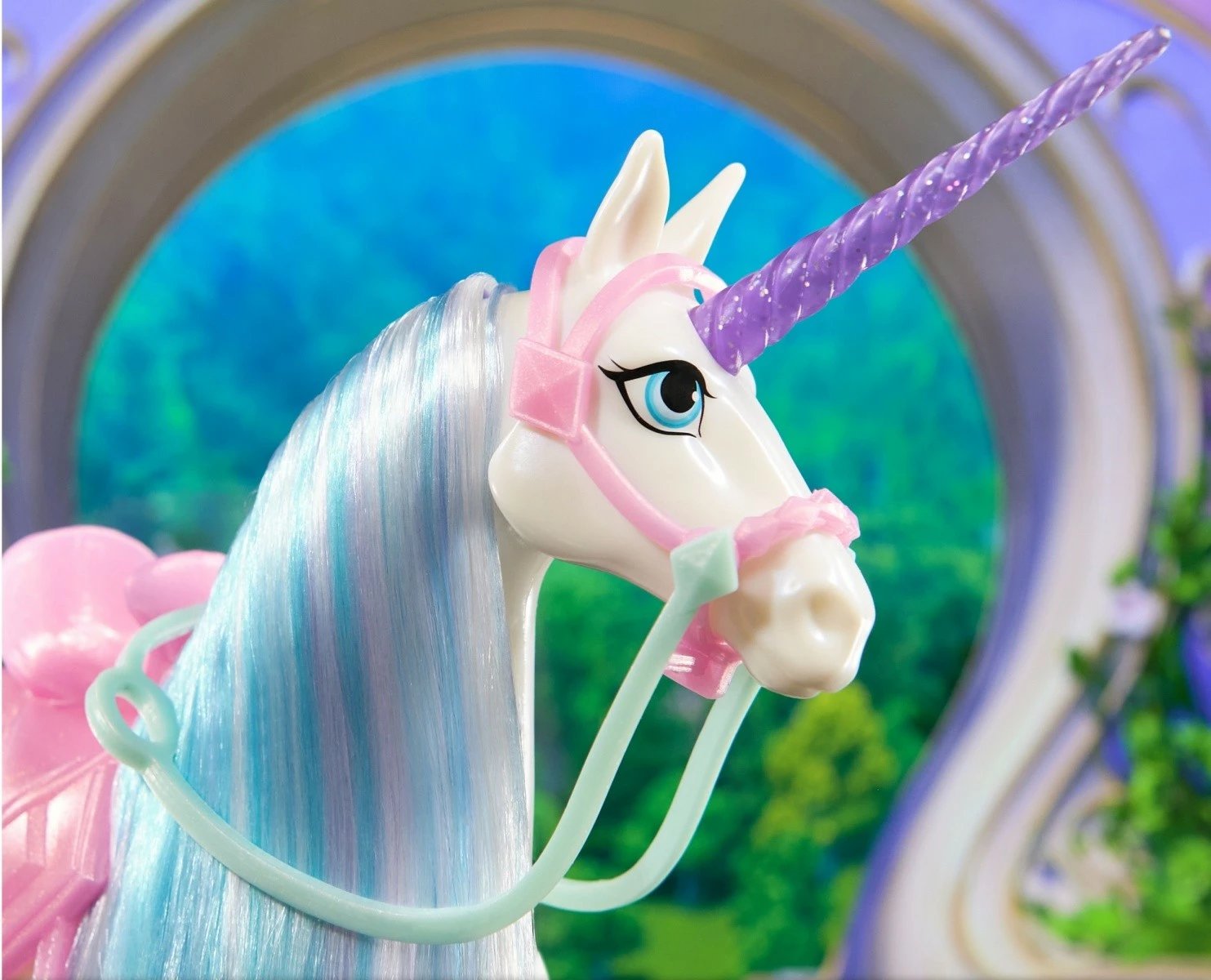Figurinë njëbrirësh Spin Master Unicorn Academy 6073211, plastikë, për vajza, set