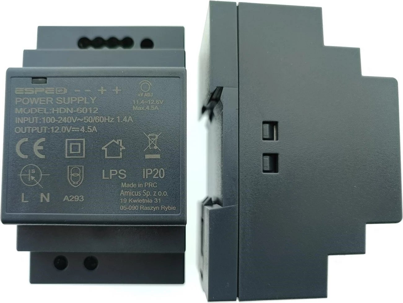 Furnizues energjie ESPE HDN-6012, 12V, 54W, 4.5A