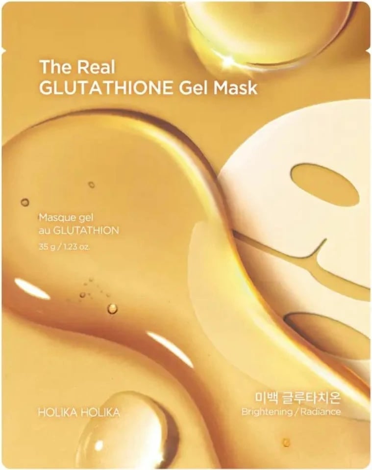 Maskë nate hidrogel për femra Holika Holika The Real Glutathione Gel Mask 35g