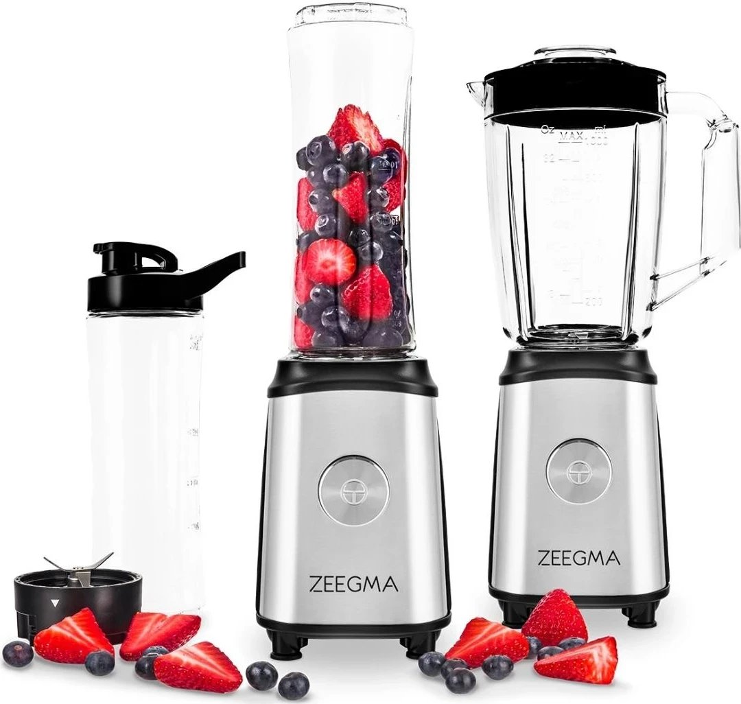 Blender Zeegma Vitamine, 1.000 shpejtësi, ngjyrë argjendi