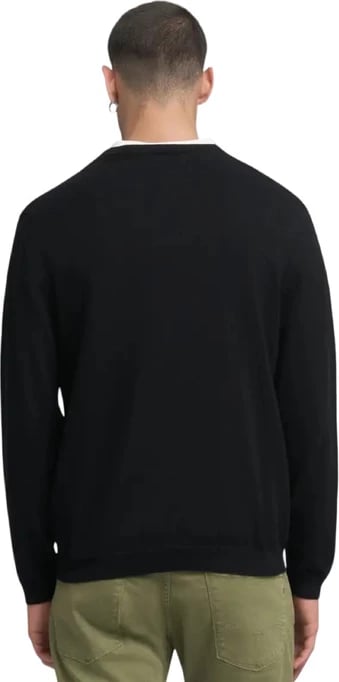 Maicë me mëngë të gjata Replay për meshkuj, e zezë