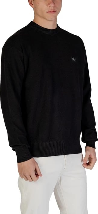 Xhemper për meshkuj Calvin Klein Jeans, i zi