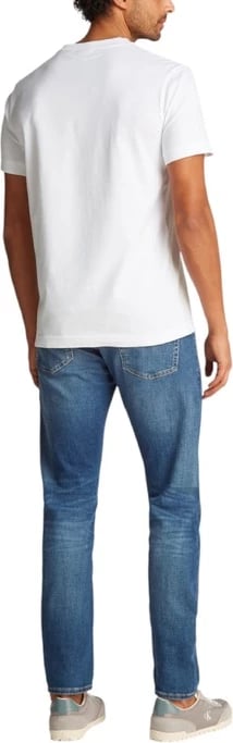 Maicë për meshkuj Calvin Klein Jeans, e bardhë
