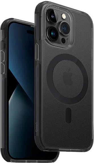 Mbështjellës UNIQ Combat Magclick Charging për iPhone 14 Pro Max 6.7", i zi