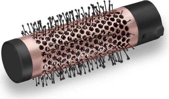 Furçë ajri e nxehtë, BaByliss AS126E, 4 aksesorë (38 mm, 20 mm, drejtues, grykë tharjeje), teknologji jonesh anti-frizz, e zezë