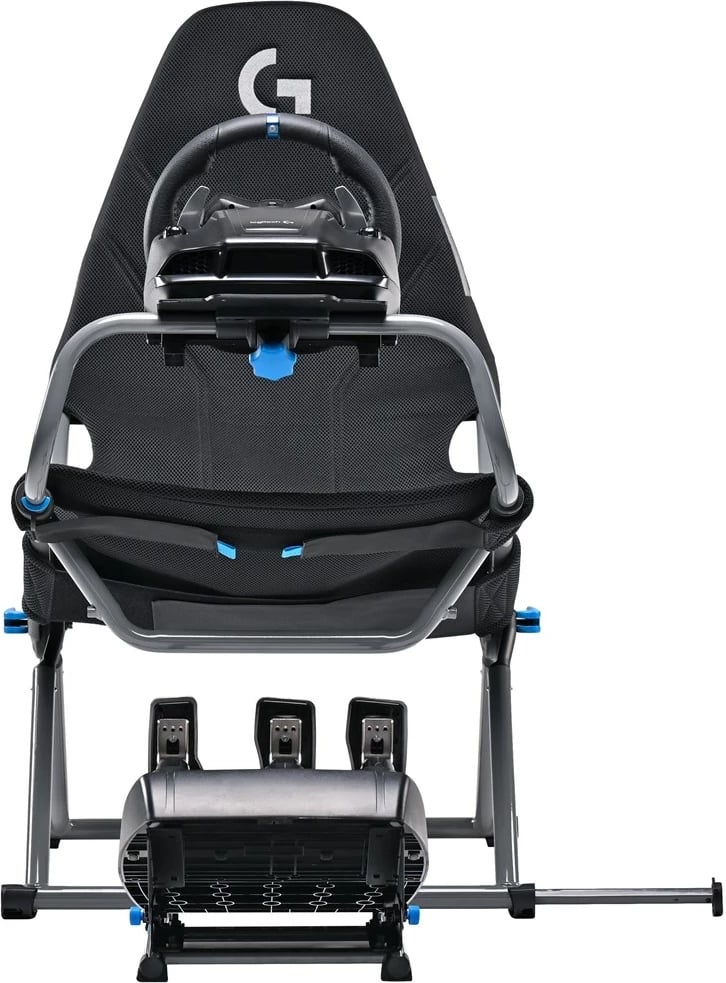 Karrige gaming Playseat Challenge X Logitech G Edition, ngjyrë e zezë dhe gri