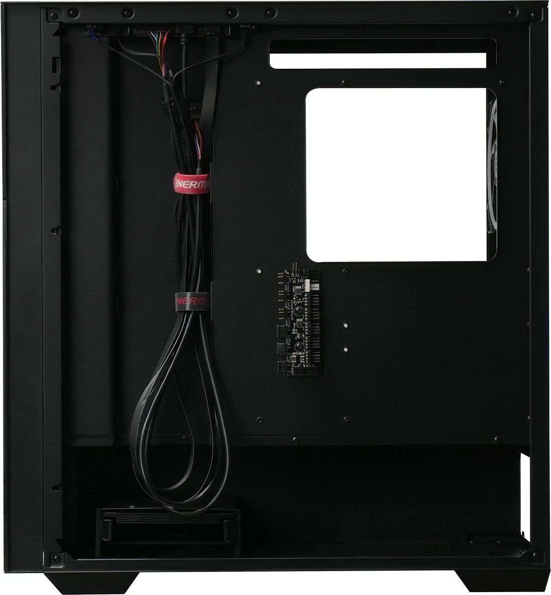Kasë Enermax ENERMAXK8 ARGB, Midi Tower, xham i temperuar, ARGB, e zezë