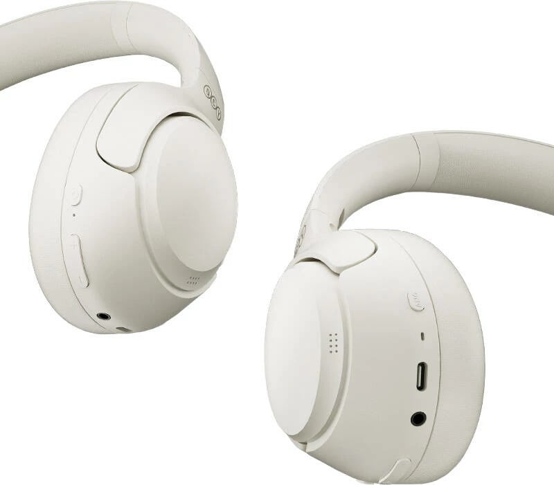 Kufje wireless QCY H3, ANC, të bardha