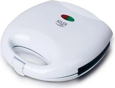 Aparat sanduiçesh Adler AD 301, 750 W, Bardhë