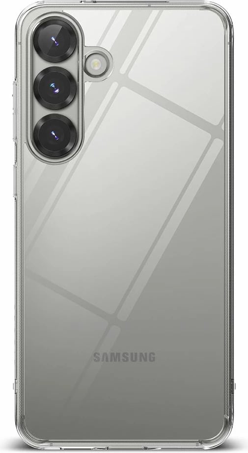 Mbështjellës Ringke Fusion për Samsung Galaxy S25, Transparent