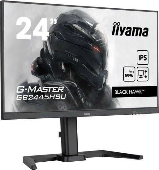 Monitor iiyama G-Master GB2445HSU-B2, 24 inch, IPS, Full HD, 1ms, 100Hz, i zi