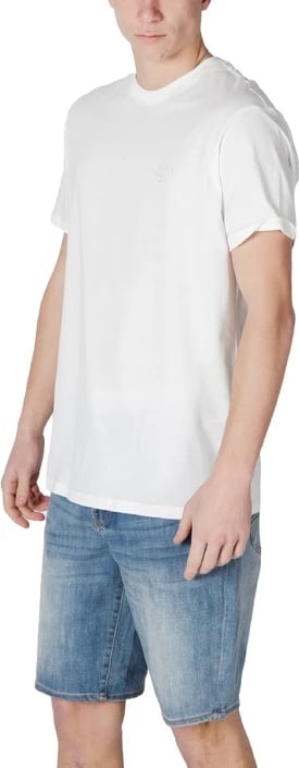 Maicë për meshkuj Armani Exchange, e bardhë