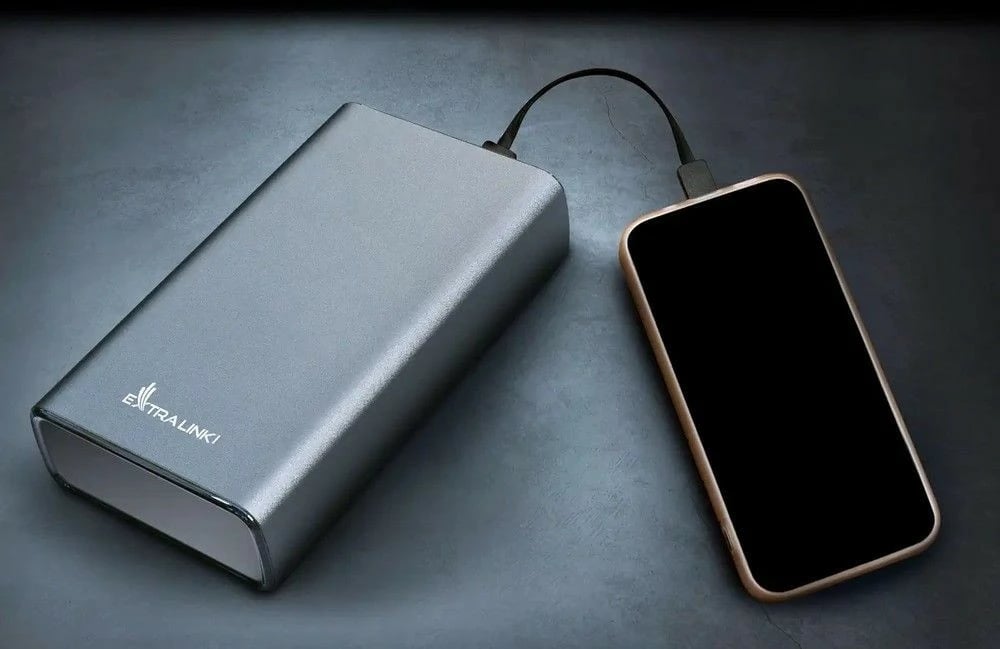 Powerbank Extralink EPB-126, 20000 mAh, 45W, Gri