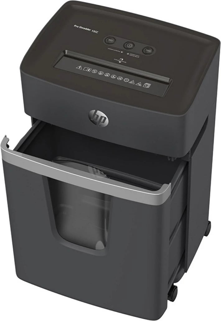 Grirës letre HP PRO SHREDDER 15CC, e zezë