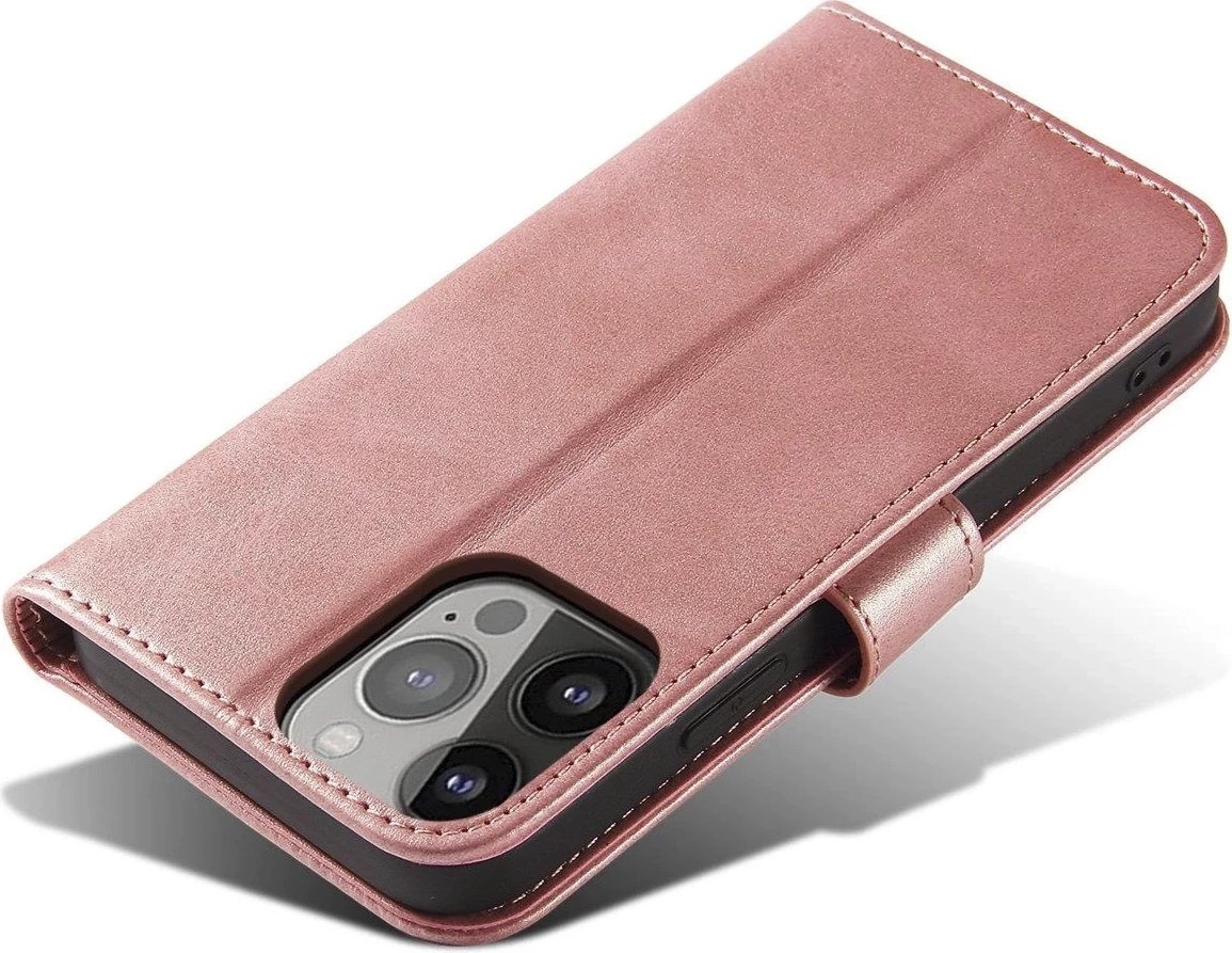 Mbështjellës magnetik me kapak Hurtel për Samsung Galaxy A36, rozë