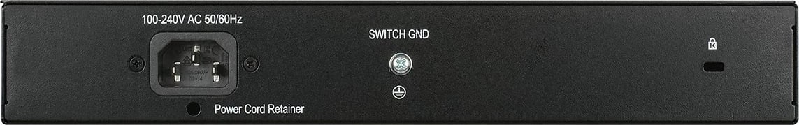 Switch D-Link DGS-1008MP, 8-Port, Gigabit, PoE, 1U