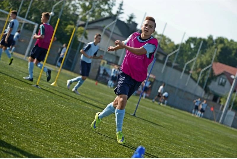 Etiketa futbolli për fëmijë Yakimasport, vjollcë