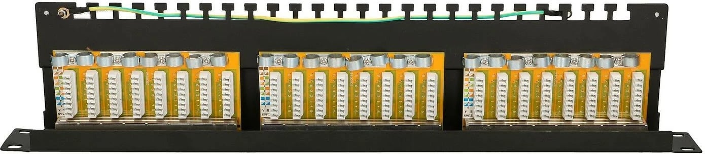 Patch panel Extralink EX.9830, 24 porta, CAT6, 1U, i zi
