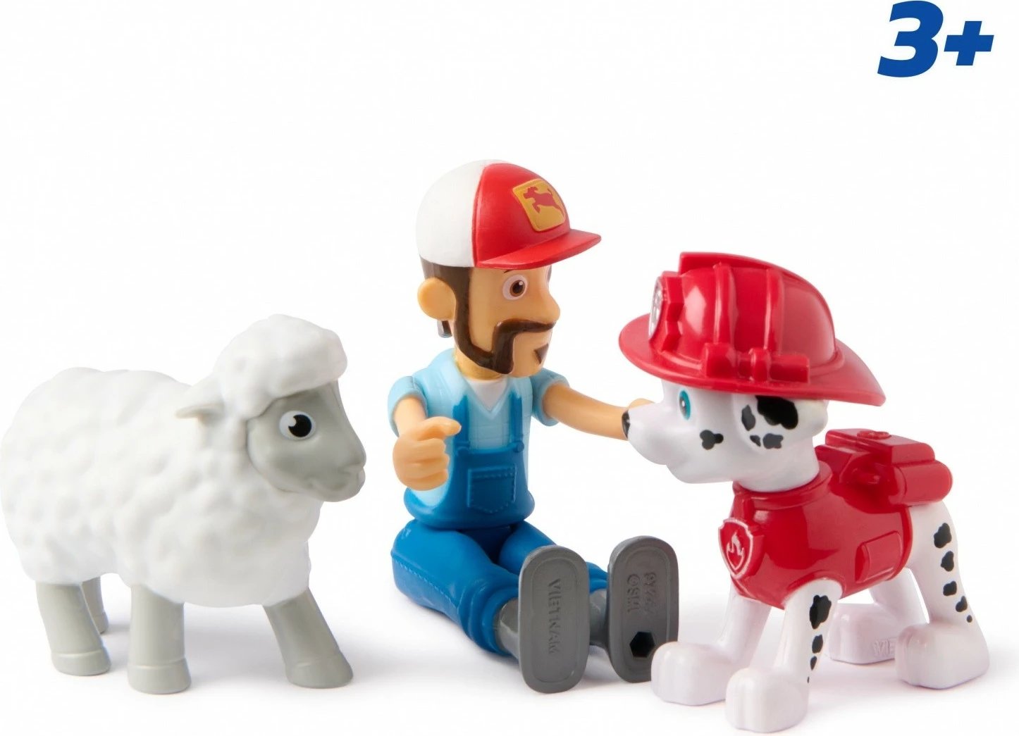 Set figurina Paw Patrol Spin Master Marshall & Farmer Al, plastikë