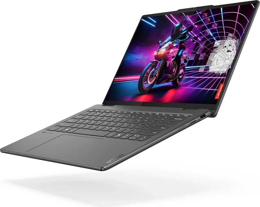 Laptop hibrid Lenovo Yoga 7 14AHP9, AMD Ryzen 5, 16 GB RAM, 512 GB SSD, Gri