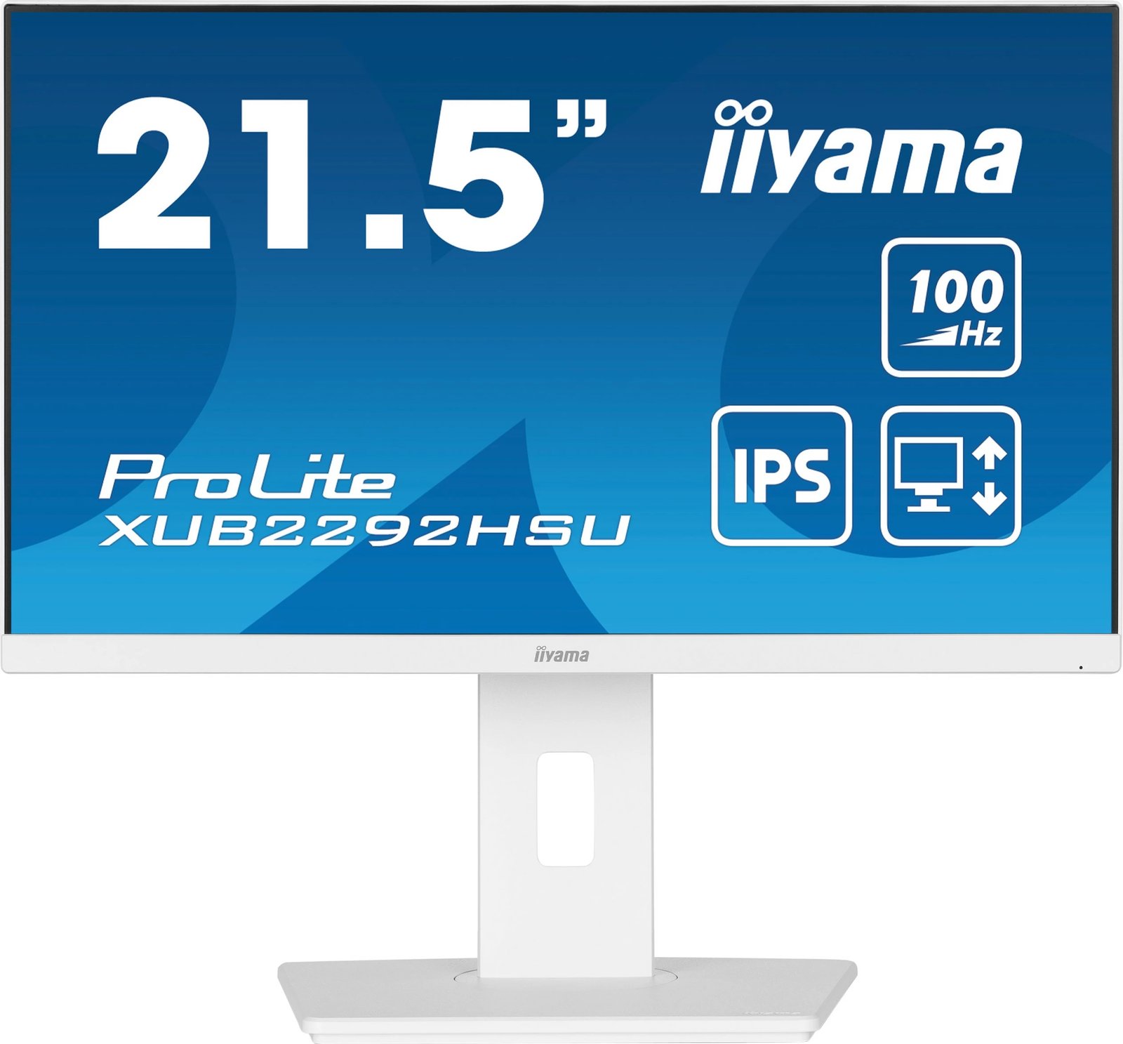 Monitor iiyama ProLite XUB2292HSU-W6, 21.5", Full HD, LED, Bardhë