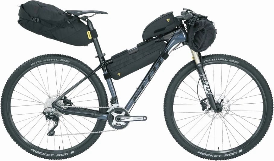 Çantë biciklete TOPEAK Midloader, nën kornizë 4.5 litra, Jeshile