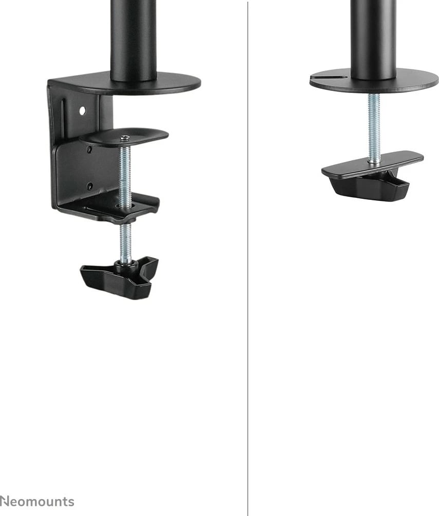 Krah monitori Neomounts NM-D135BLACK, për tavolinë, 10-27 inç, rregullim lartësie, ngjyrë e zezë